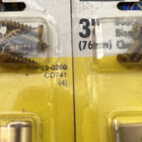 Stanley 3 inches Door hinges Set of 2 New - Picture 5 of 6